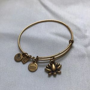 Alex and ani lotus bracelet